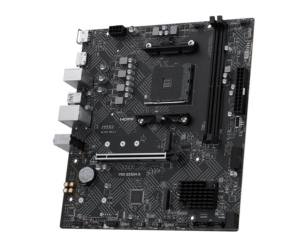 MSI PRO B550M-B Motherboard AMD B550 Sockel AM4 micro ATX