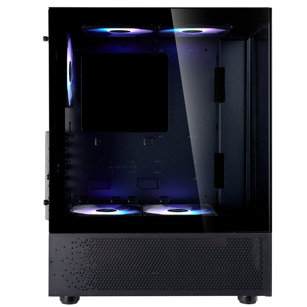 XPG INVADER X MINI KOMPAKTES MID-TOWER-GEHÄUSE Schwarz