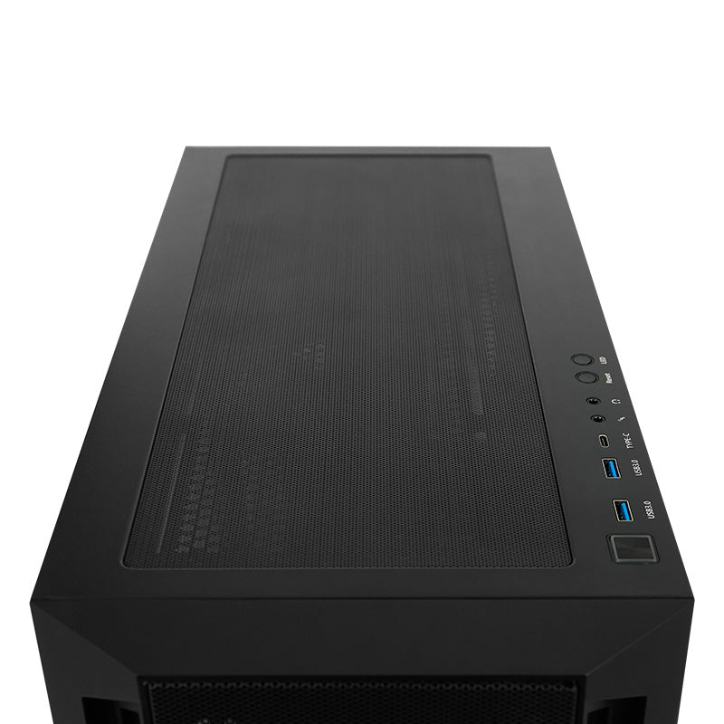 Chieftec PC- Gehäuse GA-01B-L-OP APEX LUMO Midi Tower Schwarz