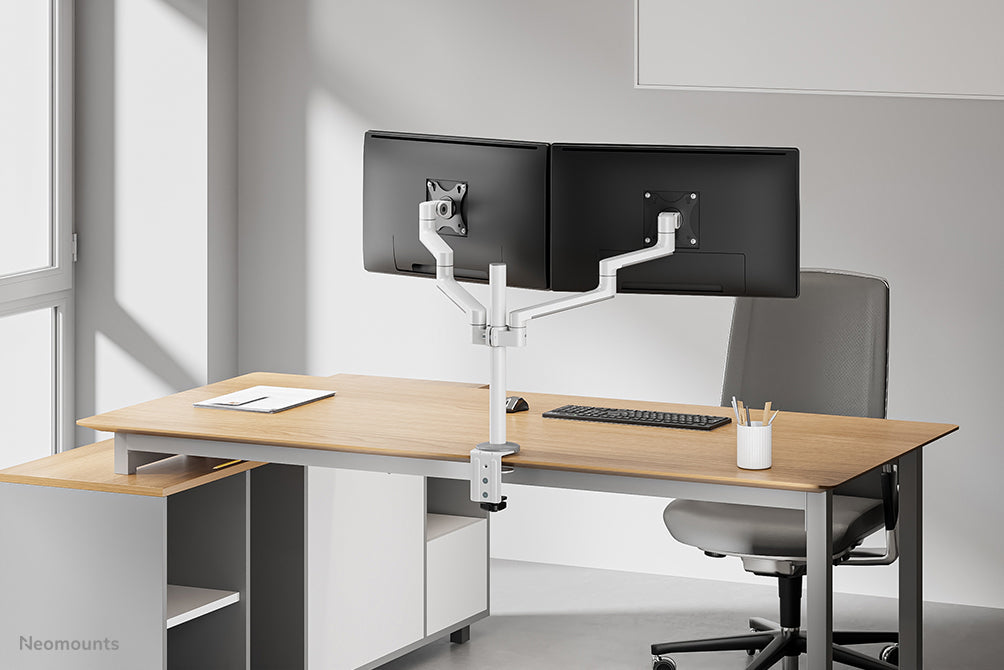 Neomounts DS60-425WH2 Monitorarm 17-27" - platzsparend