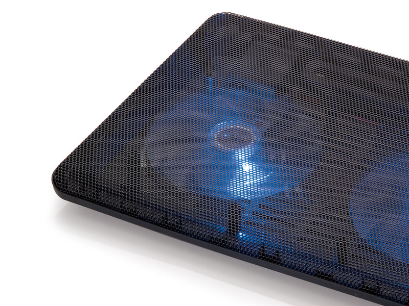 Conceptronic CNBCOOLPAD2F Llaptop-Kühlpad 39,6 cm (15.6") Schwarz