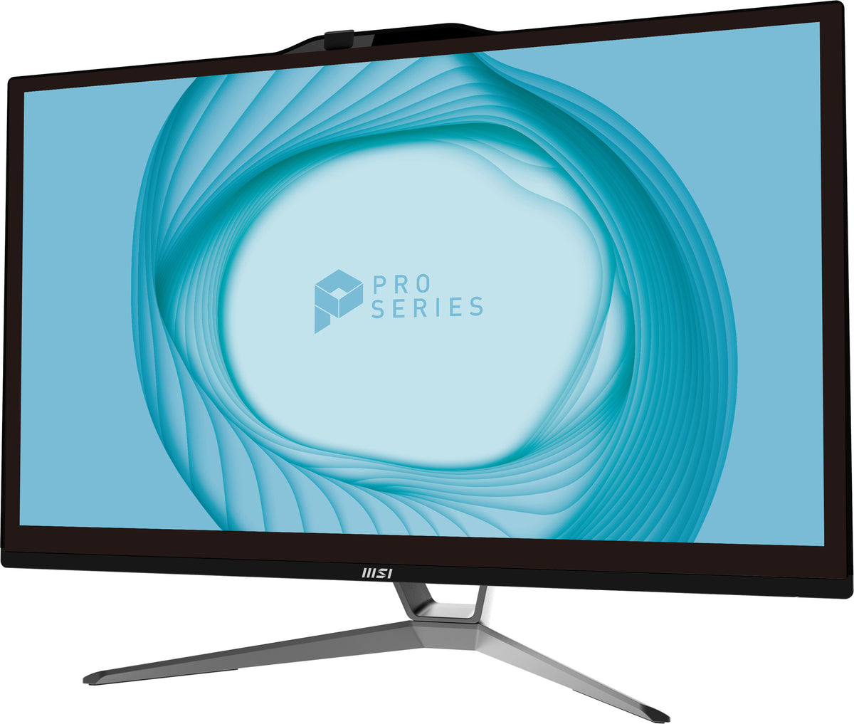 MSI Pro AP222T 13M-045EU Intel® Core™ i3 i3-13100 54,6 cm (21.5") 1920 x 1080 Pixel Touchscreen All-in-One-PC 8 GB DDR4-SDRAM 256 GB SSD Windows 11 Pro Wi-Fi 6E (802.11ax) Schwarz