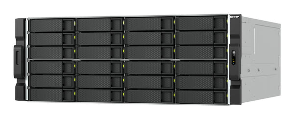 QNAP TS-h2477AXU-RP Speicherserver Rack (4U) AMD Ryzen™ 7 7745 32 GB DDR5 0 TB QNAP QTS Schwarz, Grau