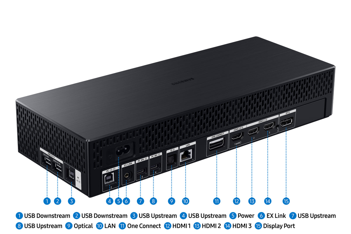 Samsung G97NC Computerbildschirm 139,7 cm (55") 3840 x 2160 Pixel 4K Ultra HD LED Schwarz