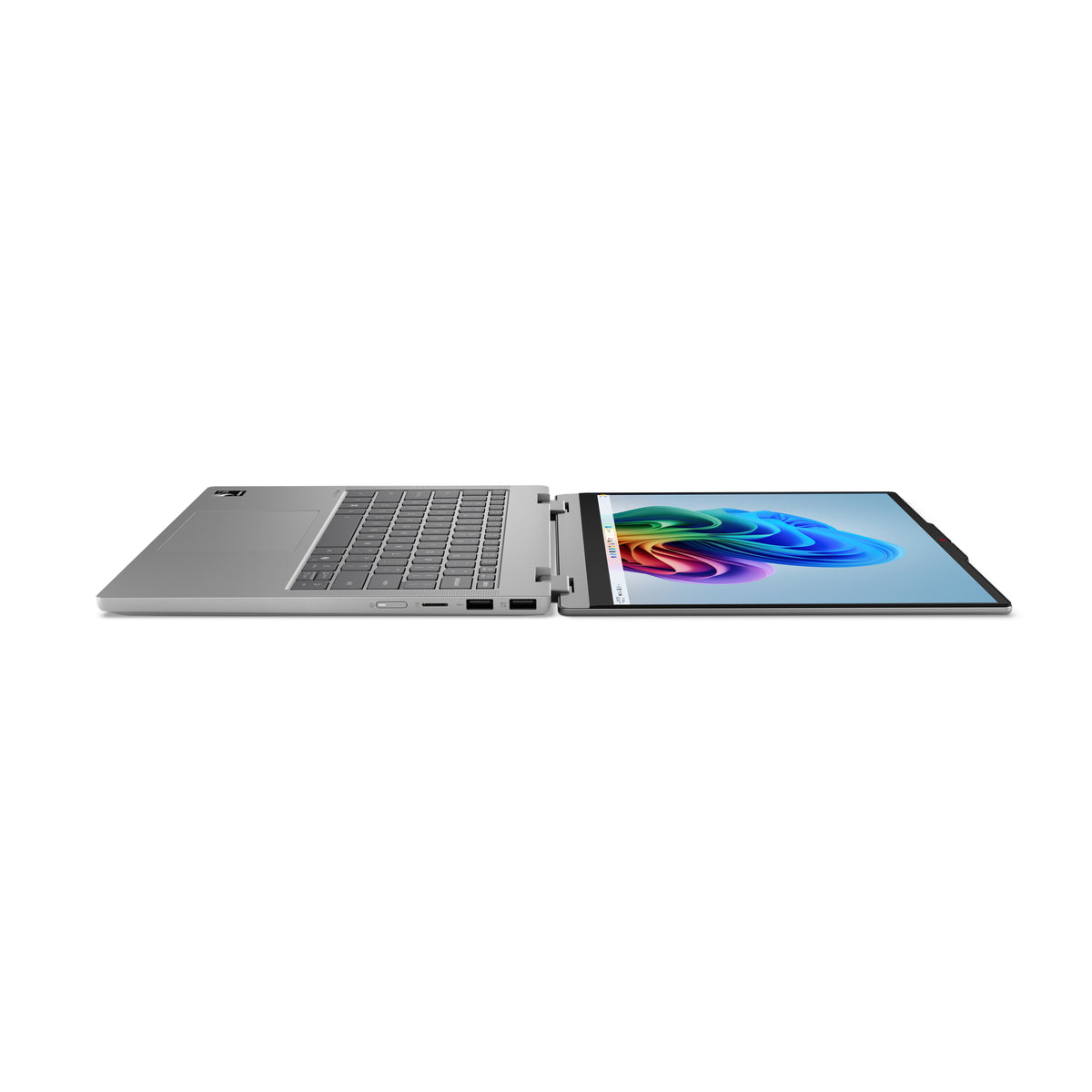 Lenovo IdeaPad 5 2-in-1 14Q8Y11 Copilot+ PC Snapdragon X2P-42-100 Hybrid (2-in-1) 35,6 cm (14") Touchscreen WUXGA 32 GB LPDDR5x-SDRAM 1 TB SSD Wi-Fi 7 (802.11be) Windows 11 Home Grau Deutsch