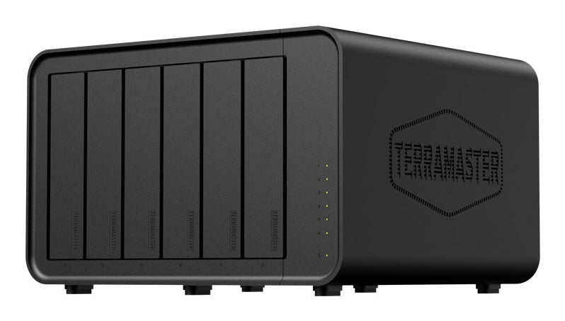 TerraMaster F6-424 NAS & Speicherserver Desktop Intel® N N95 8 GB DDR5 Schwarz