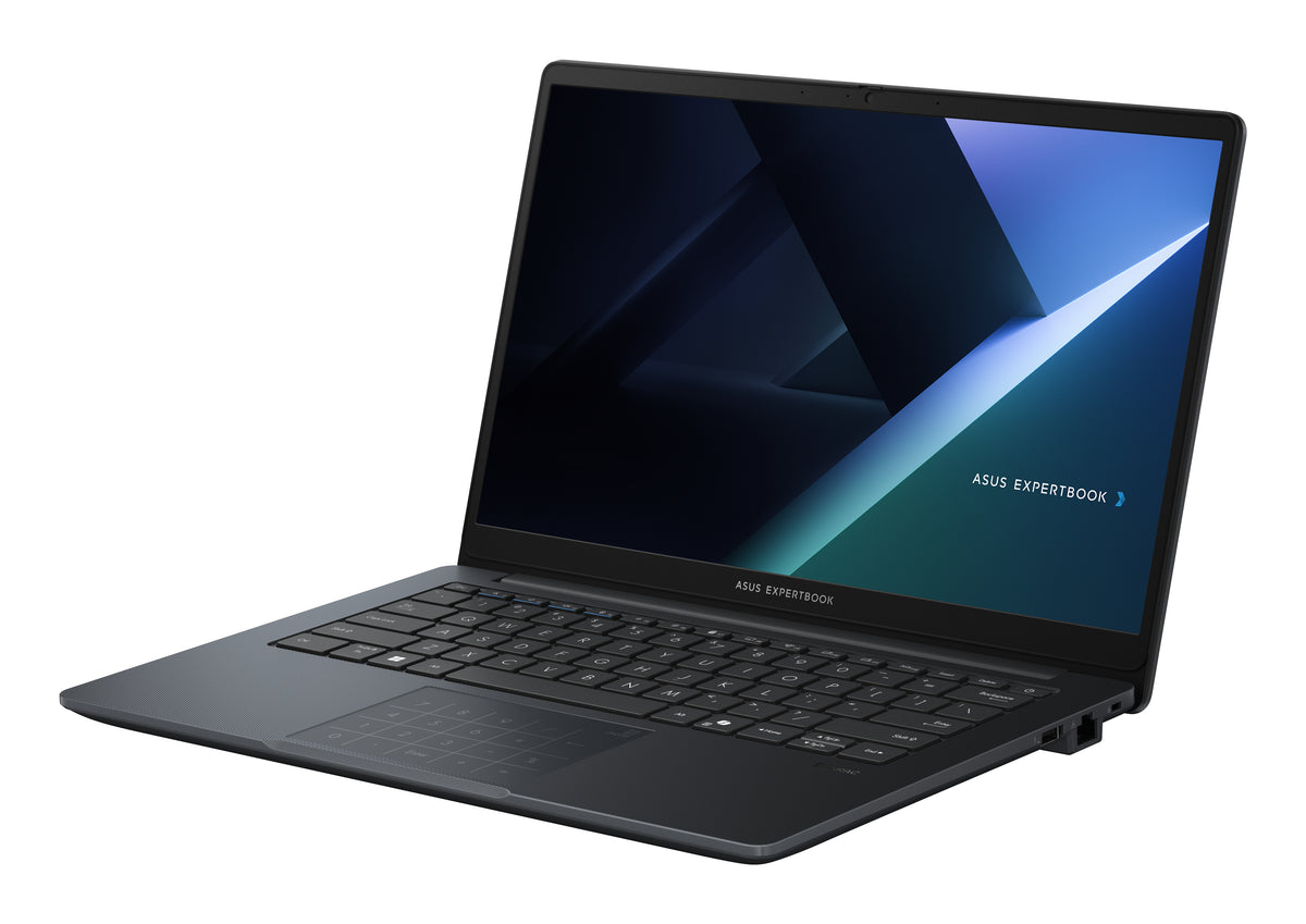 ASUS ExpertBook BM1 BM1403CDA-S61825X AMD Ryzen™ 5 150 Laptop 35.6 cm (14") Full HD 16 GB DDR5-SDRAM 512 GB SSD Wi-Fi 6 (802.11ax) Windows 11 Pro German Black, Gray