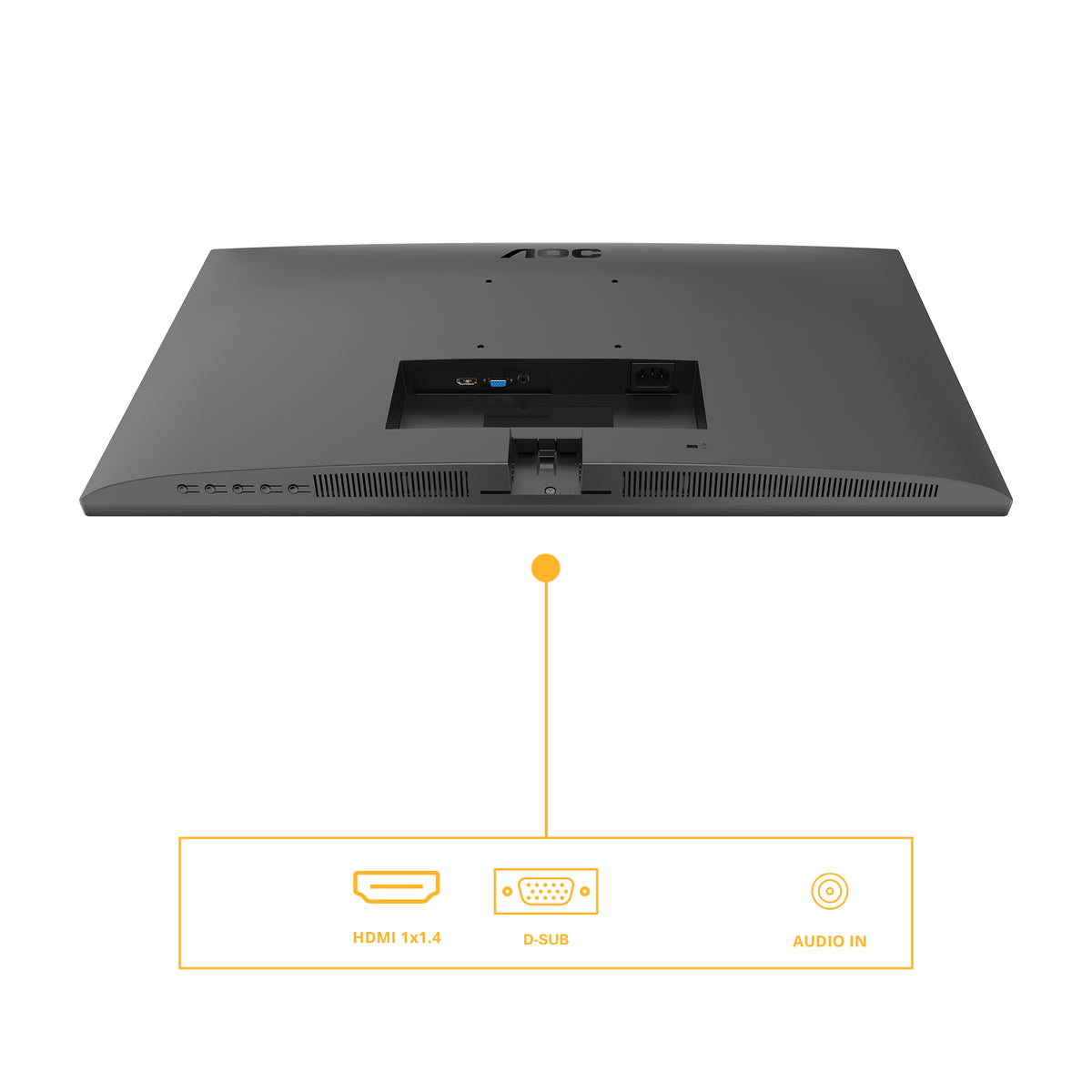 AOC B3 27B3HA2 Computerbildschirm 68,6 cm (27") 1920 x 1080 Pixel Full HD LED Schwarz