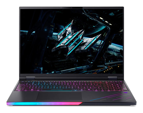 Acer Predator PH16-73-909A Intel Core Ultra 9 275HX Laptop 40,6 cm (16") WQXGA 32 GB DDR5-SDRAM 1 TB SSD NVIDIA GeForce RTX 5050 Wi-Fi 7 (802.11be) Windows 11 Home Deutsch Schwarz