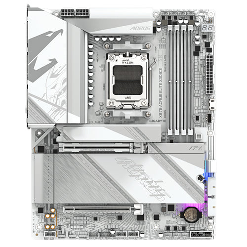 N Gigabyte X870 AORUS ELITE X3D ICE