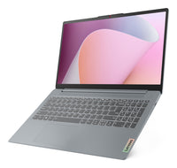 Lenovo IdeaPad Slim 3 15AMN8 AMD Ryzen™ 5 7520U Laptop 39,6 cm (15.6") Full HD 16 GB LPDDR5-SDRAM 512 GB SSD Wi-Fi 6 (802.11ax) Windows 11 Home Grau QWERTY Englisch