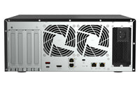 QNAP TS-H1277AFX-R7-32G NAS & Speicherserver Tower AMD Ryzen™ 7 32 GB DDR5 0 TB QuTS hero Schwarz