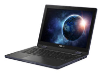 ASUS BR1204FTA-R90068X Intel® N N150 Laptop 31 cm (12.2") Touchscreen WUXGA 8 GB LPDDR5-SDRAM 128 GB UFS Wi-Fi 6E (802.11ax) Windows 11 Pro Schwarz, Grau