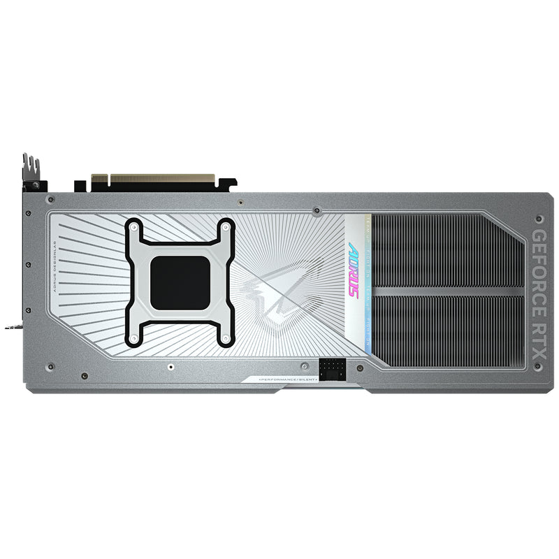 GIGABYTE AORUS GeForce RTX 5090 MASTER ICE 32G Grafikkarte - 32 GB GDDR7, 512 Bit, PCI-E 5.0, 2655MHz Kernfrequenz, 3 x DP 2.1a, 1 x HDMI 2.1b, NVIDIA DLSS 4, GV-N5090AORUSM ICE-32GD