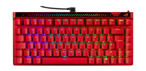 ASUS ROG Falchion Ace 75 HE Tastatur Gaming USB QWERTZ Rot