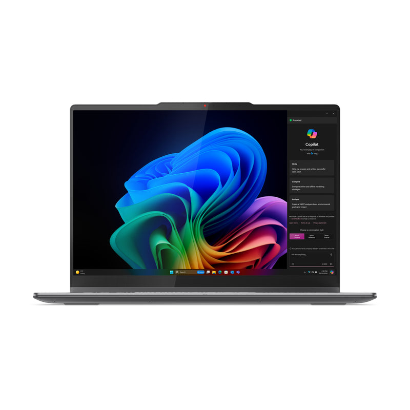 Lenovo Yoga 7 2-in-1 14ILL10 Copilot+ PC Intel Core Ultra 7 258V Hybrid (2-in-1) 35,6 cm (14") Touchscreen 2.8K 32 GB LPDDR5x-SDRAM 1 TB SSD Wi-Fi 7 (802.11be) Windows 11 Pro Schweiz Grau