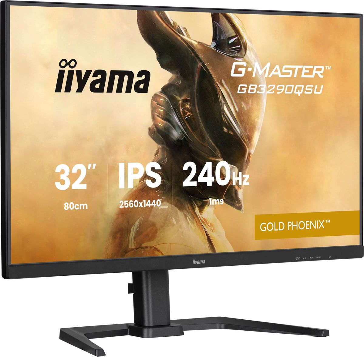 iiyama G-MASTER GB3290QSU-B1 Computerbildschirm 80 cm (31.5") 2560 x 1440 Pixel Quad HD LED Schwarz