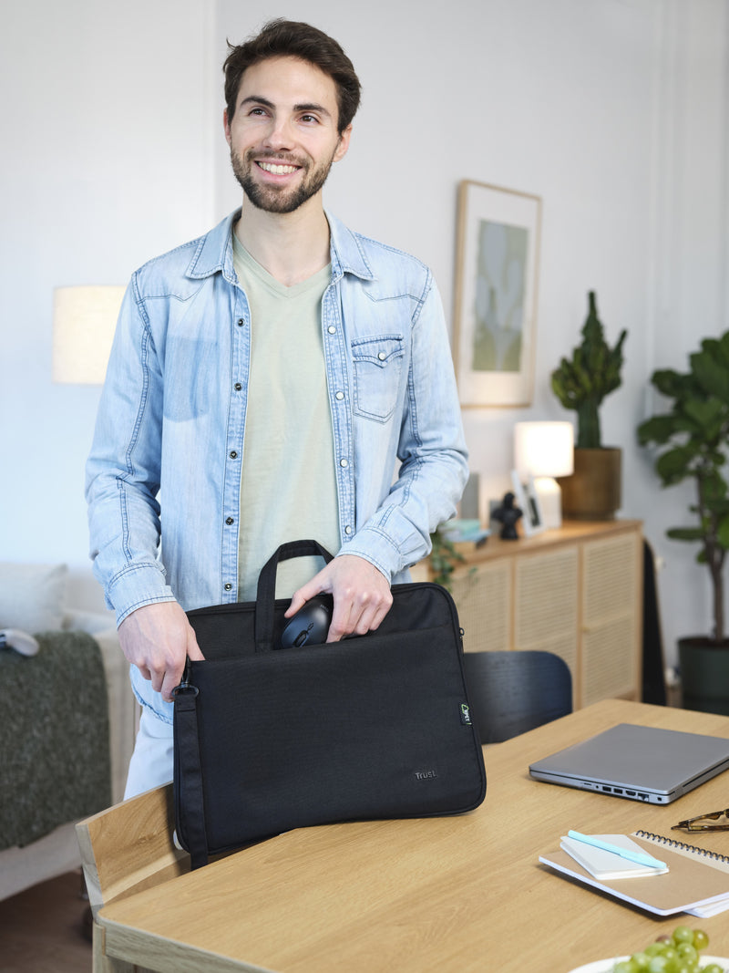 Trust Bologna 40,6 cm (16") Aktenkoffer Schwarz