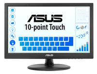 ASUS Touch VT169HE Computerbildschirm 39,6 cm (15.6") 1920 x 1080 Pixel Full HD LED Touchscreen Tisch Schwarz