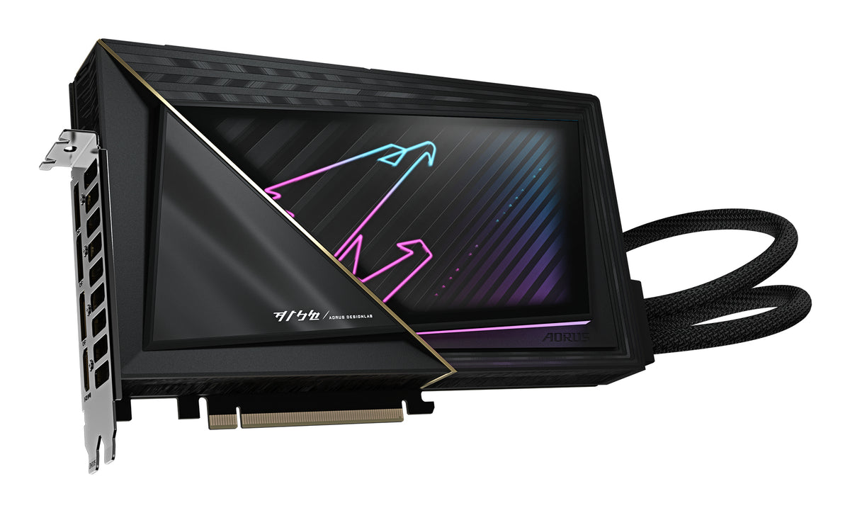 GIGABYTE AORUS GeForce RTX 5090 XTREME WATERFORCE 32G Grafikkarte - 32 GB GDDR7, 512 Bit, PCI-E 5.0, 2655 MHz Kernfrequenz, 3 x DP 2.1a, 1 x HDMI 2.1b, NVIDIA DLSS 4, GV-N5090AORUSX W-32GD