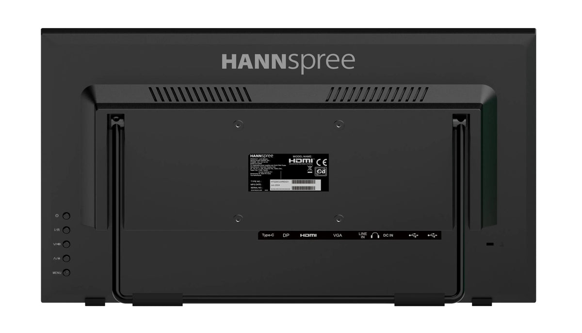 Hannspree HT220CUA Écran d'ordinateur 54,5 cm (21.4") 1920 x 1080 pixels Full HD LED Écran tactile Noir