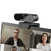 Trust Taxon Webcam 2560 x 1440 Pixel USB 2.0 Schwarz