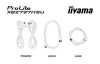 iiyama ProLite XB2797HSU-W1 Computerbildschirm 68,6 cm (27") 1920 x 1080 Pixel Full HD LED Weiß