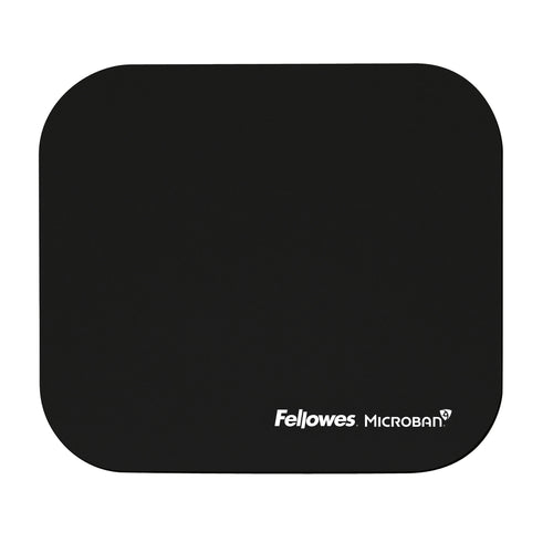 Fellowes Mauspad Microban 19,20x22,60cm schwarz