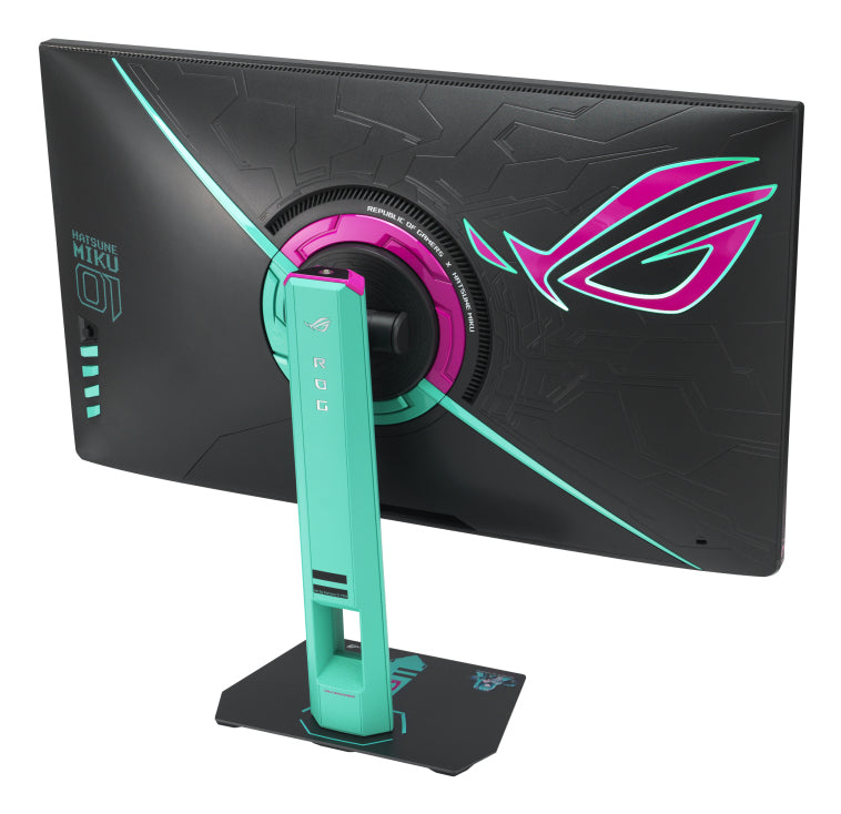 ASUS ROG Strix XG27ACMEG-G Hatsune Miku Edition Computerbildschirm 68,6 cm (27") 2560 x 1440 Pixel Wide Quad HD LCD Mehrfarbig