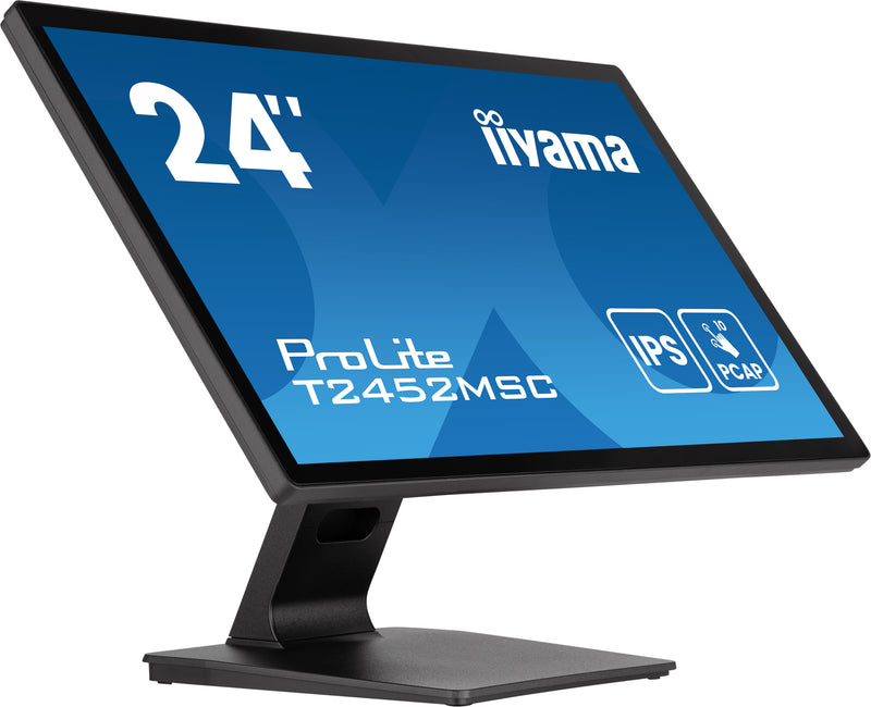iiyama ProLite T2452MSC-B1AG Computerbildschirm 60,5 cm (23.8") 1920 x 1080 Pixel Full HD LED Touchscreen Schwarz