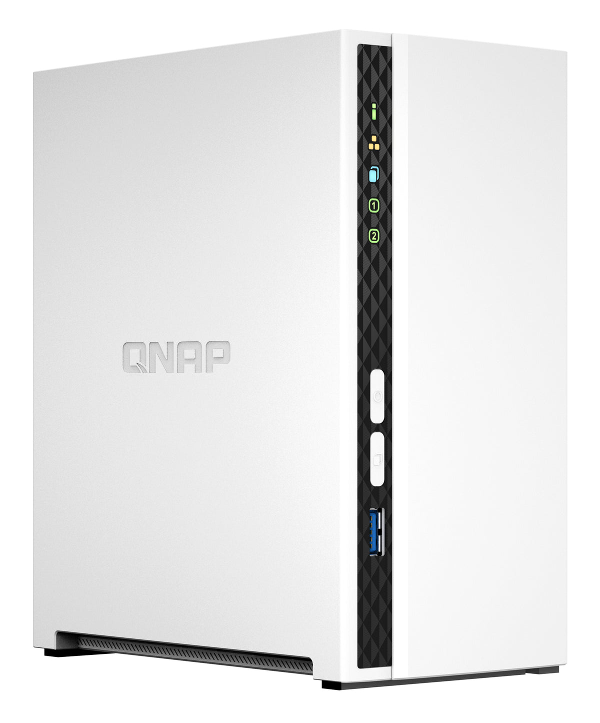 QNAP TS-233 NAS & Speicherserver Tower ARM Cortex-A55 2 GB 0 TB QNAP QTS Weiß
