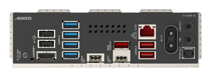 GIGABYTE X870E AORUS PRO Mainboard - Unterstützt AMD Ryzen 9000 CPUs, 16+2+2 Phasen digitales VRM, bis zu 8000MHz DDR5 (OC), 3xPCIe 5.0 + 1xPCIe 4.0, Wi-Fi 7, 2.5GbE LAN, USB 4