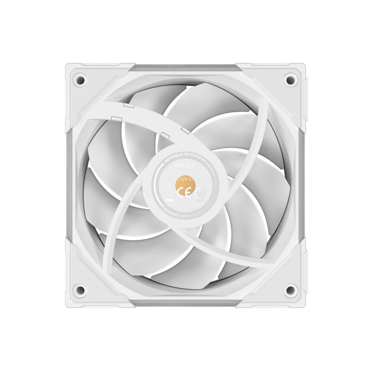 ASUS ROG Eurux GR120 ARGB Fan White Triple Pack Computergehäuse Ventilator 12 cm Weiß 3 Stück(e)