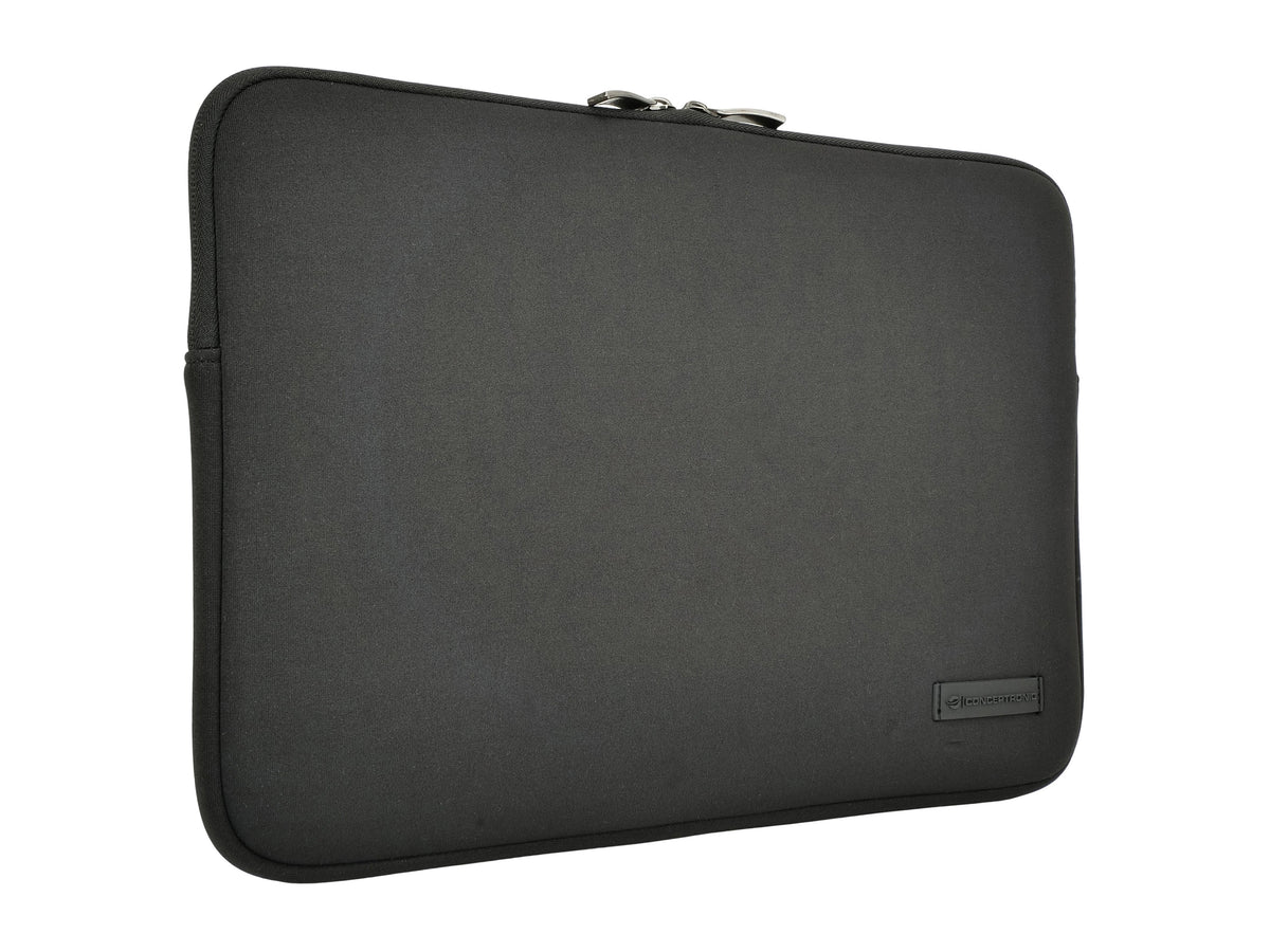 Conceptronic OBRIX01B Laptophülle 12", 12 Zoll Notebook-Schutzhülle, kompatibel mit iPad Pro 12,9", Surface Pro 9/8/X und 11,6–12" Chromebooks, hergestellt aus recycelten Materialien