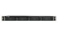 QNAP TS-432XeU NAS Rack (1U) 4 GB DDR4 0 TB QNAP QTS Schwarz, Grau
