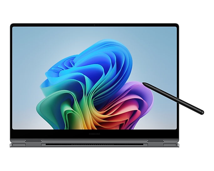 Samsung Galaxy Book5 Pro 360 Copilot+ PC Intel Core Ultra 7 258V Hybrid (2-in-1) 40,6 cm (16") Touchscreen WQXGA+ 32 GB LPDDR5x-SDRAM 512 GB SSD Wi-Fi 7 (802.11be) Windows 11 Pro Deutsch Grau