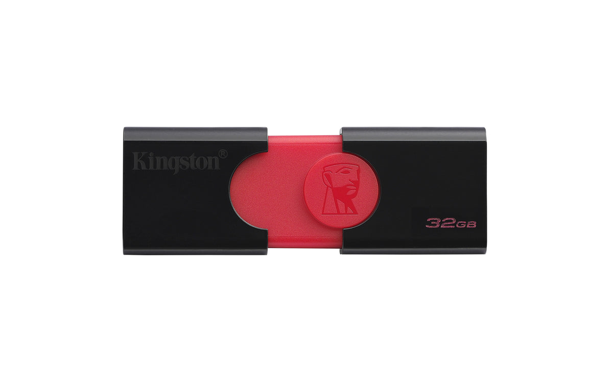 Kingston Technology DataTraveler 106 USB-Stick 32 GB USB Typ-A 3.2 Gen 1 (3.1 Gen 1) Schwarz, Rot