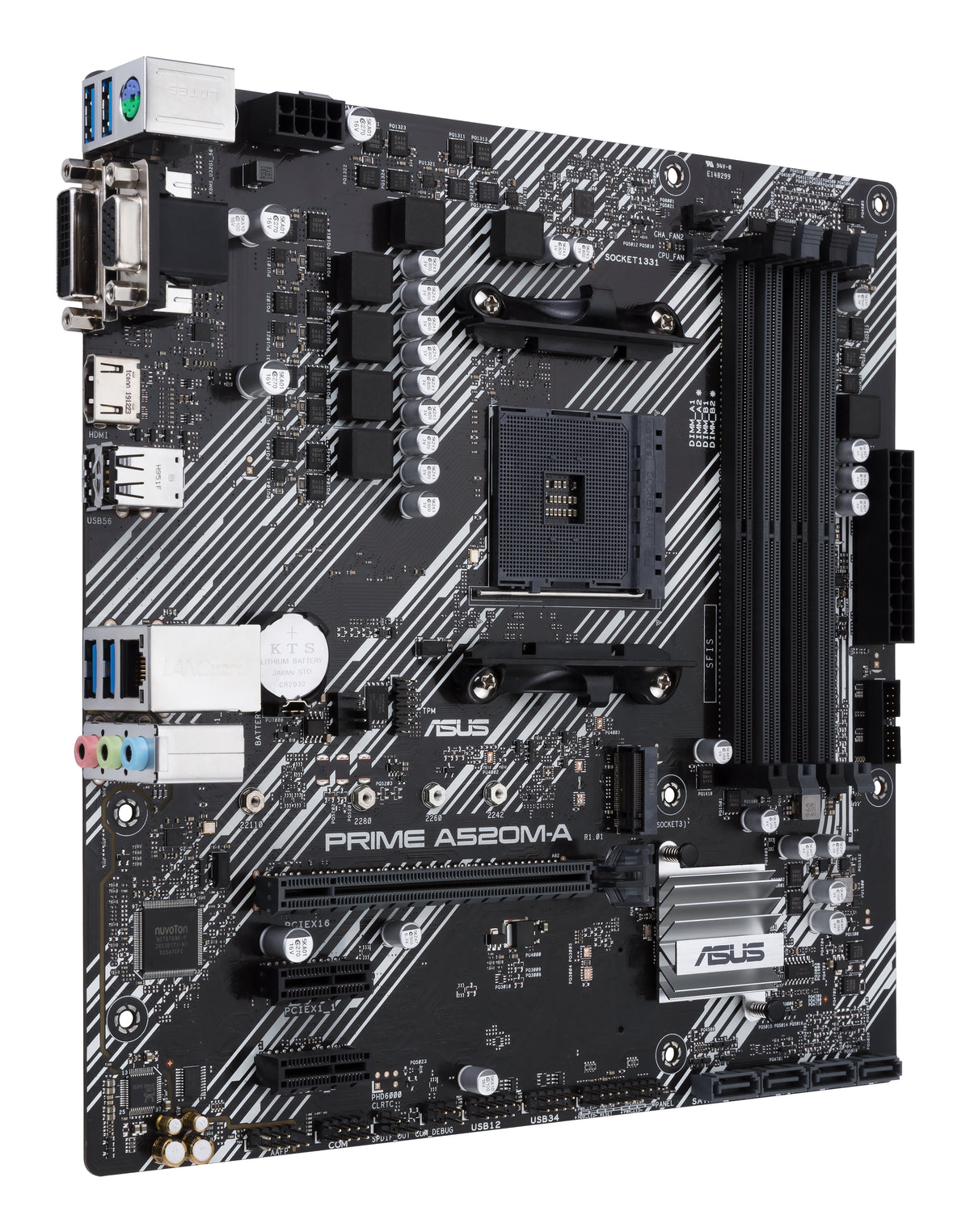 ASUS PRIME A520M-A II/CSM AMD A520 Sockel AM4 micro ATX