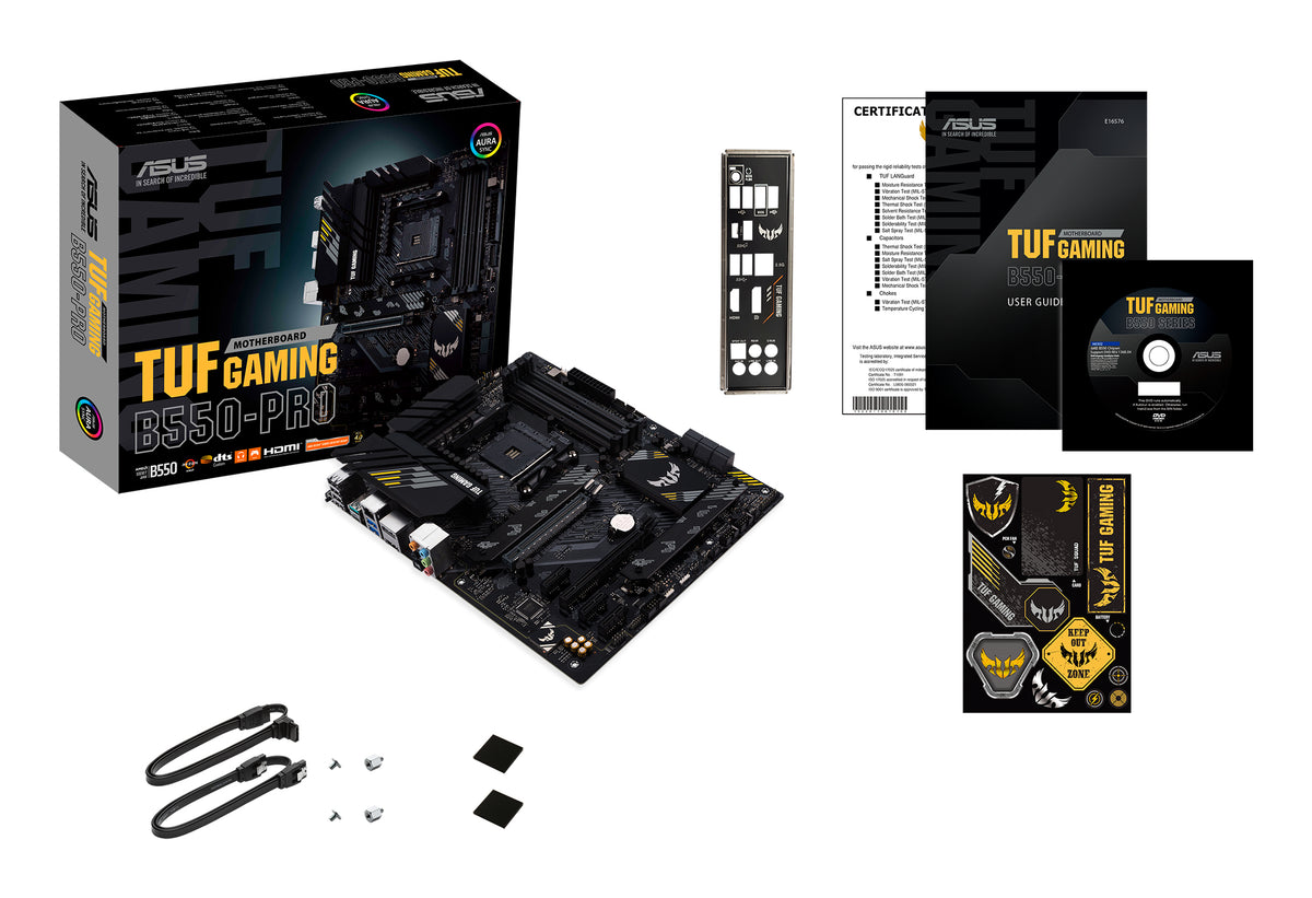 ASUS TUF GAMING B550-PRO AMD B550 Sockel AM4 ATX
