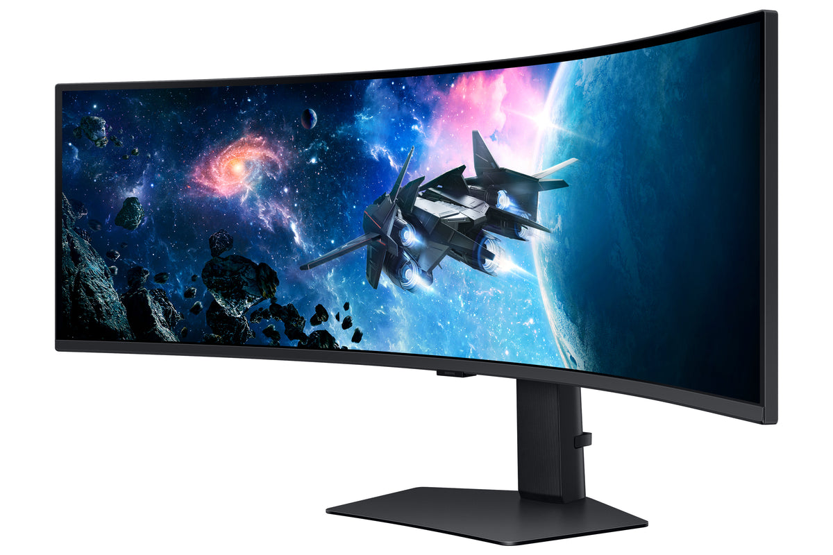Samsung G95C Computerbildschirm 124,5 cm (49") 5120 x 1440 Pixel Dual QHD LED Schwarz