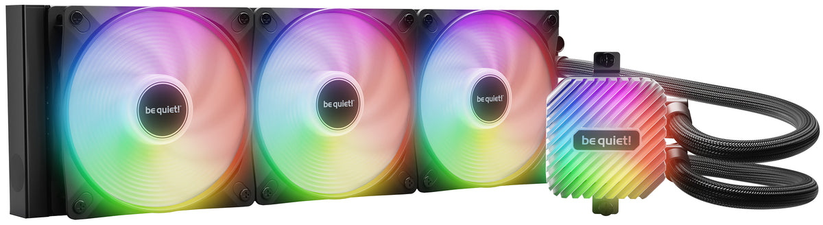 be quiet! LIGHT LOOP 360mm Black Prozessor All-in-One-Flüssigkeitskühler 12 cm Schwarz 1 Stück(e)
