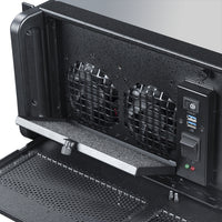 Chieftec UNC-410S-B-U3 Computer-Gehäuse Rack Schwarz 400 W