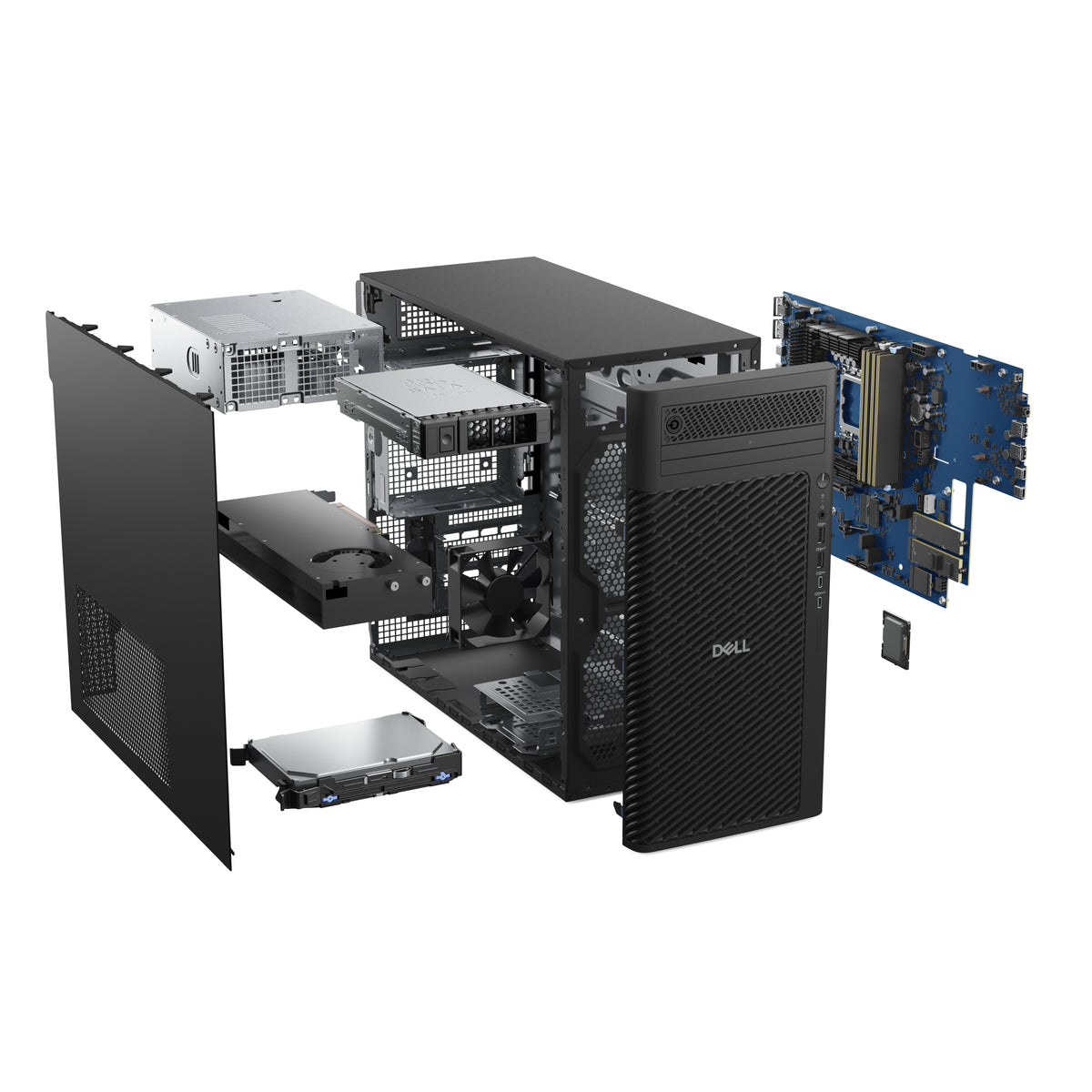 DELL Pro Max FCT2250 T2 Intel Core Ultra 9 285 32 GB DDR5-SDRAM 1 TB SSD Windows 11 Pro Tower PC Schwarz