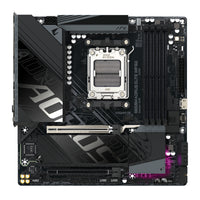 GIGABYTE B850M AORUS ELITE WIFI6E Mainboard – AMD Ryzen 9000 Serie Prozessoren, digitales 12+2+2 Phasen VRM, bis zu 8200 MHz DDR5 (O.C.), 1x PCIe 5.0 + 1x PCIe 4.0 M.2, Wi-Fi 6E, 2.5 GbE LAN, USB 3.2 Gen 2