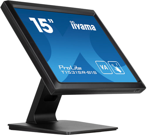 iiyama T1531SR-B1S Computerbildschirm 38,1 cm (15") 1024 x 768 Pixel XGA LCD Touchscreen Schwarz