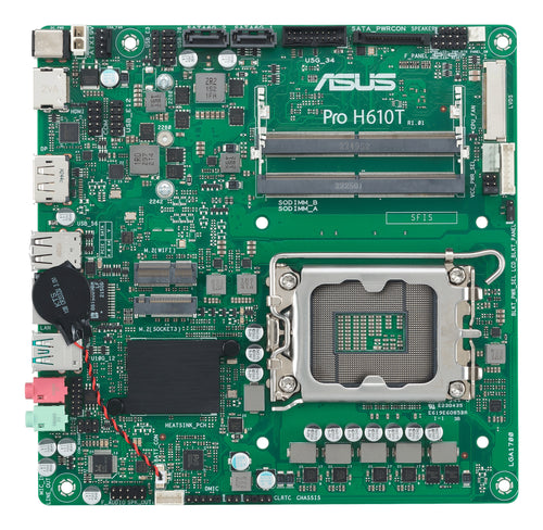 1700 ASUS PRO H610T-CSM mITX