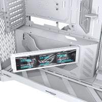 ASUS ROG CRONOX GR801 CURVE TG ARGB WHITE Midi Tower Weiß