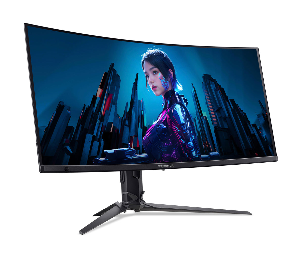 Acer Predator X34 OLED X34 X5bmiiphuzx Computerbildschirm 86,4 cm (34") 3440 x 1440 Pixel UltraWide Quad HD QD-OLED Schwarz