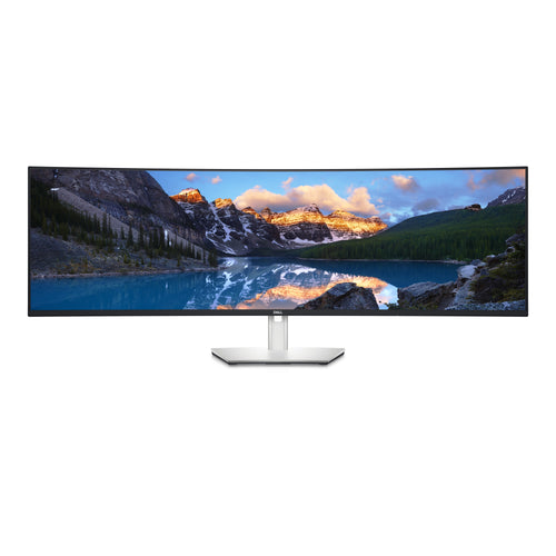 DELL UltraSharp U4924DW Computerbildschirm 124,5 cm (49") 5120 x 1440 Pixel 5K Ultra HD LCD Schwarz, Silber