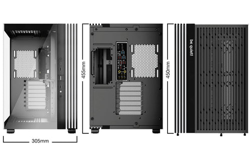Midi be quiet! Light Base 600 DX black